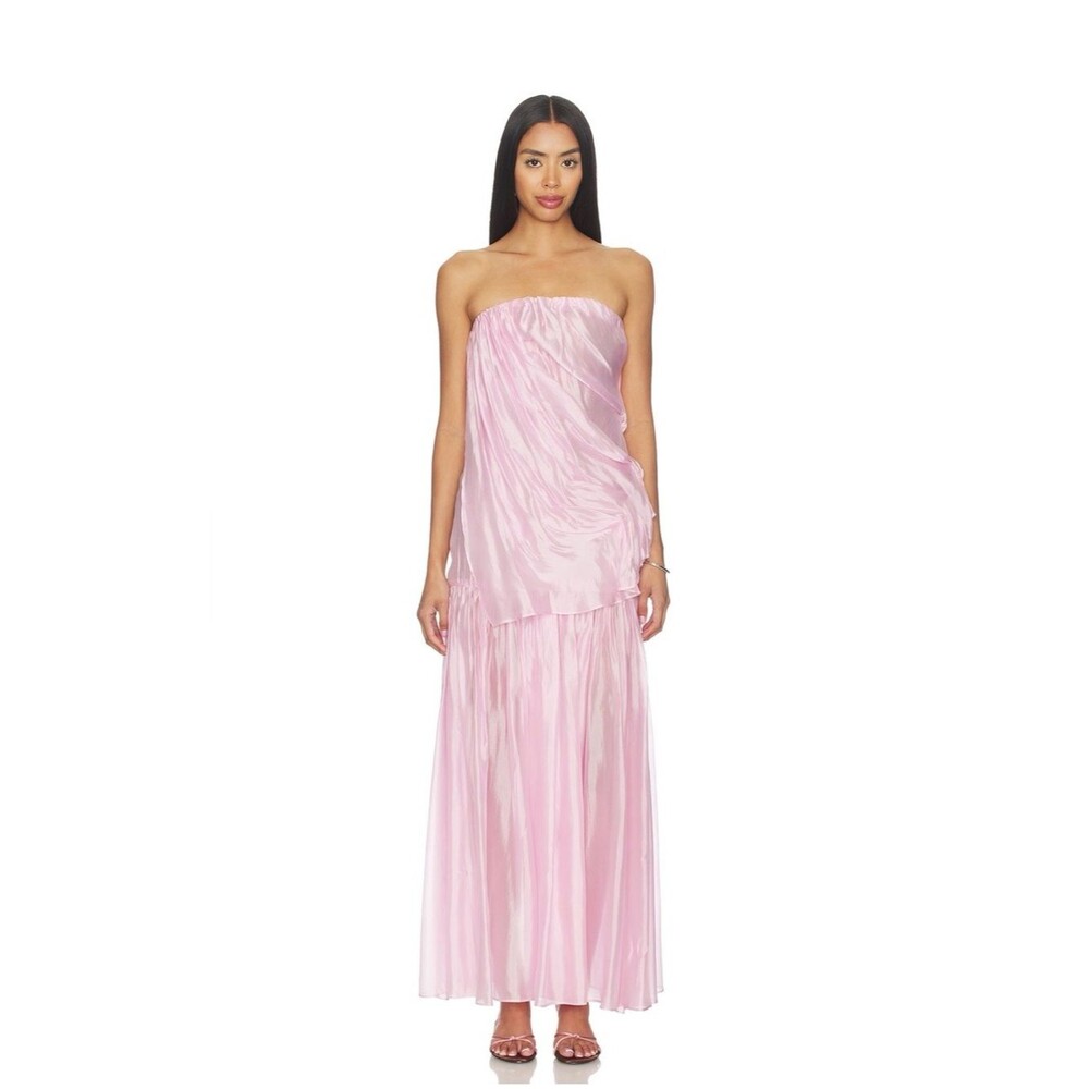 Revolve The Garment Gillian gown Strapless Pink Maxi Dress, US4/UK8